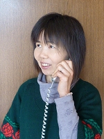 電話受付はうちの奥さん担当です。
